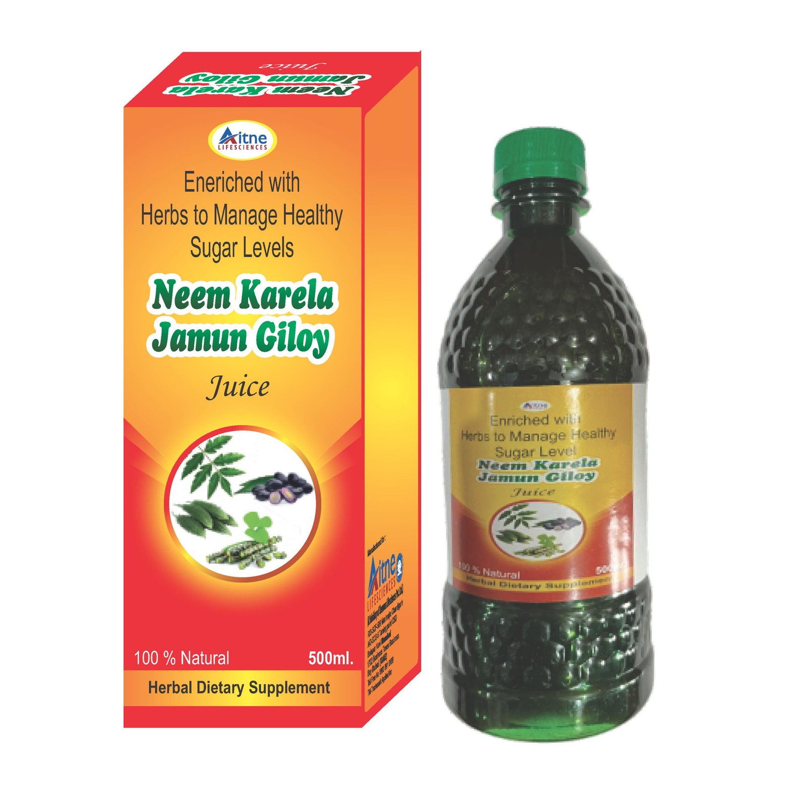 Neem Karela Jamun Giloy Aitne Lifesciences